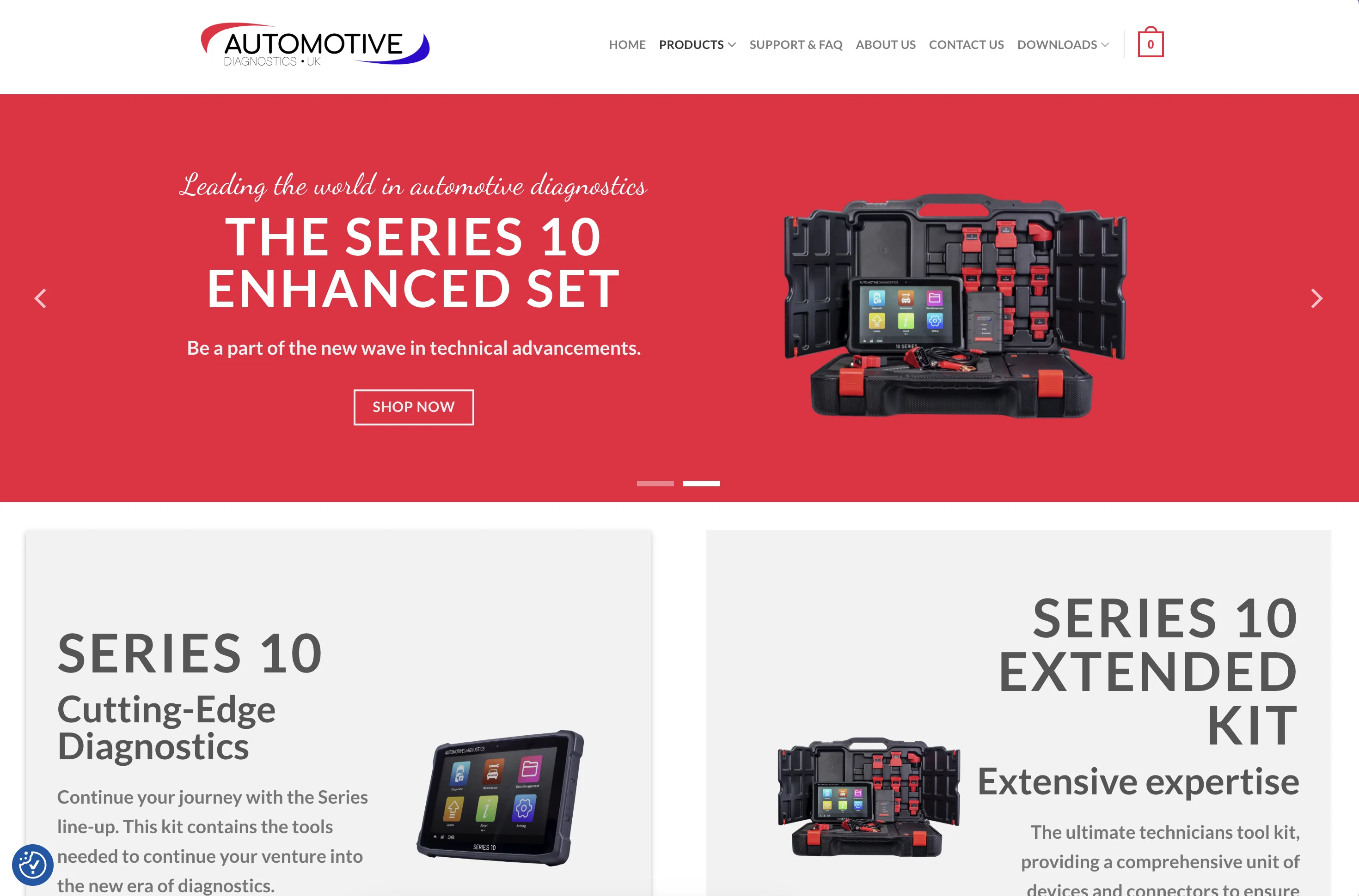 Automotive Diagnostics ANZ project screenshot