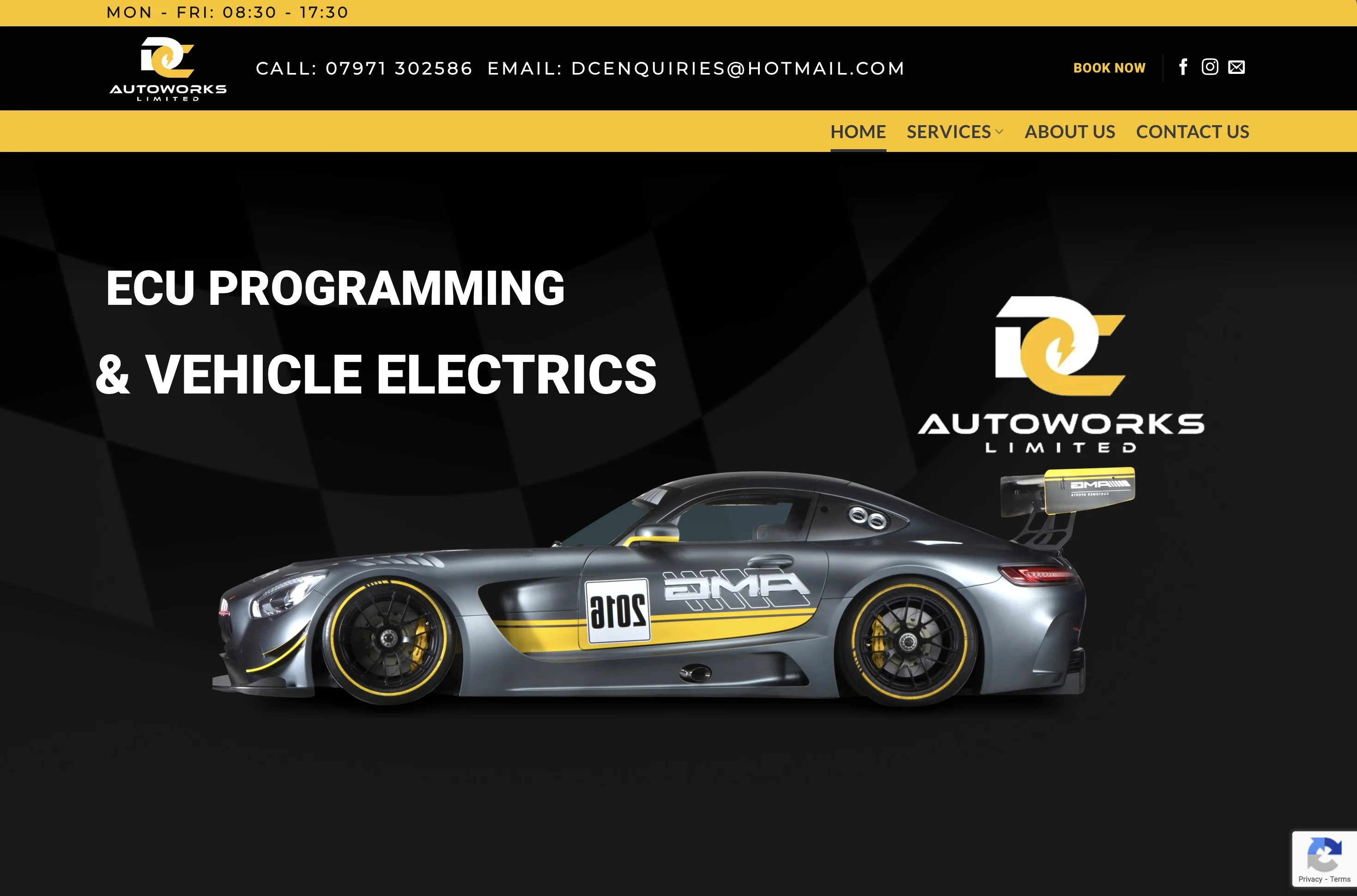 DC Auto Works project screenshot